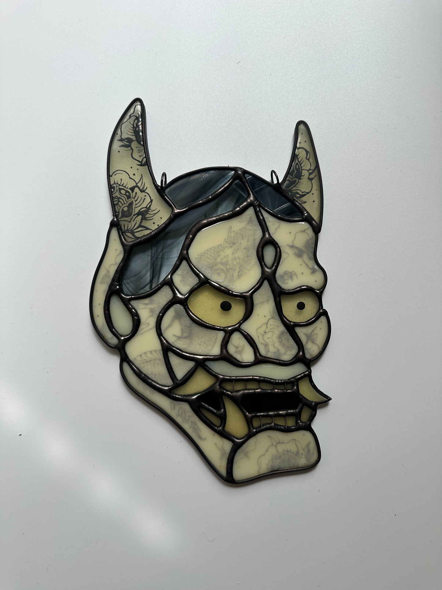 Glow in the dark Hannya ‘ivory haunting’