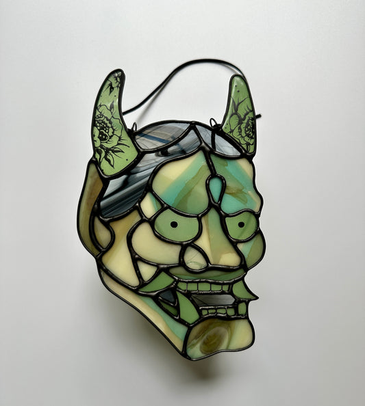 Glow in the Dark Hannya; ‘ethereal earth’