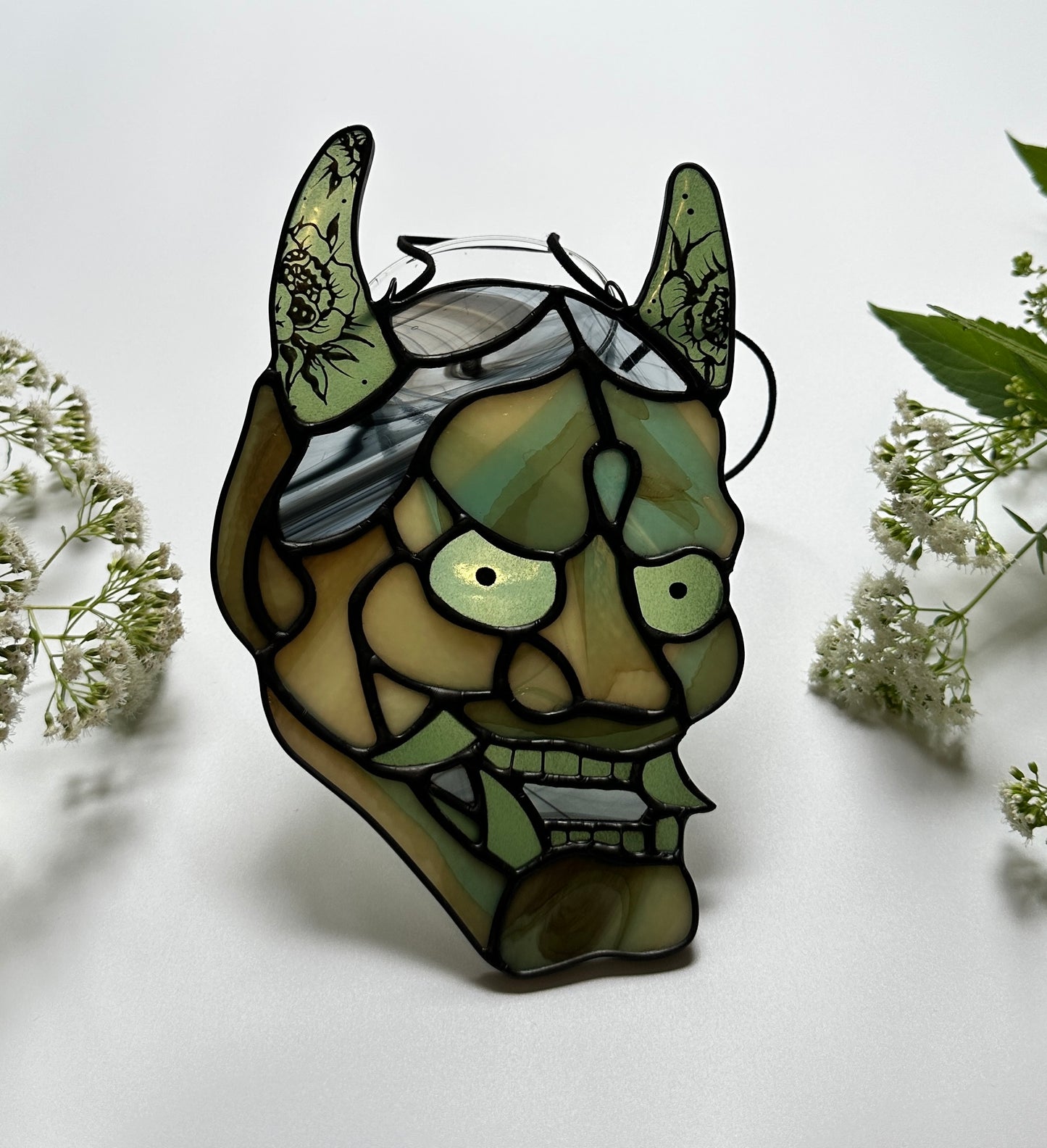 Glow in the Dark Hannya; ‘ethereal earth’