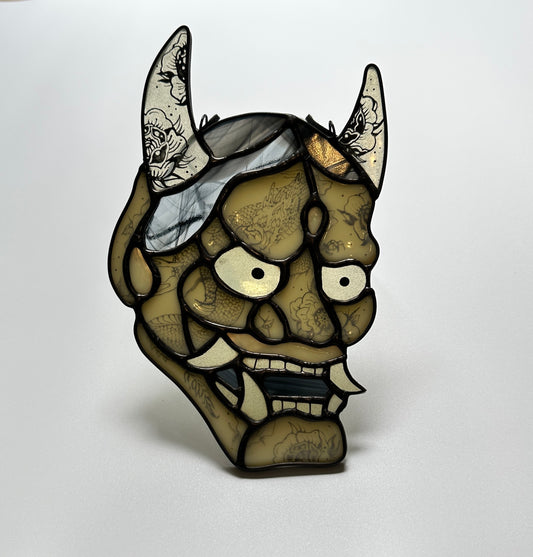 Glow in the dark Hannya ‘ivory haunting’